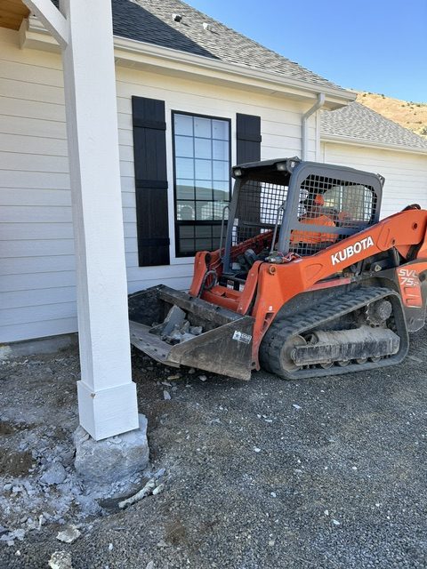 house foundation excavation and push-pier work (image 10)