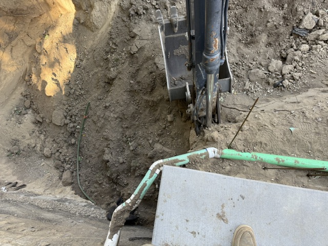 basement-addition excavation and chemical-shoring work (image 6)