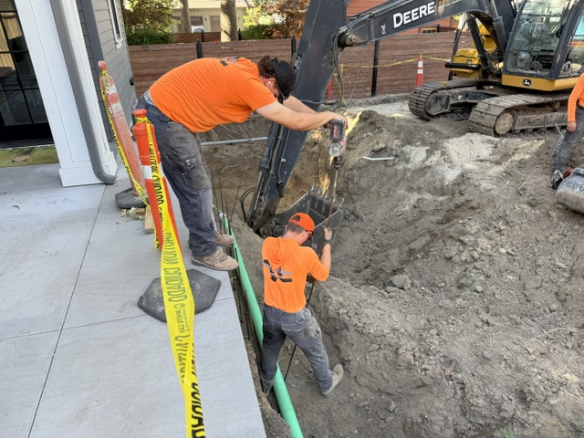 basement-addition excavation and chemical-shoring work (image 5)