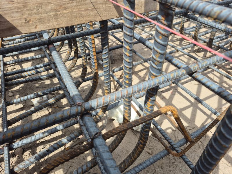 bridge-abutment rebar and subgrade injection work (image 5)