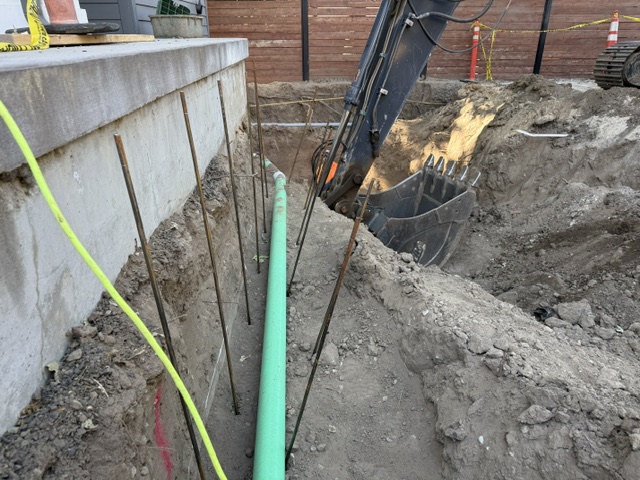 basement-addition excavation and chemical-shoring work (image 10)